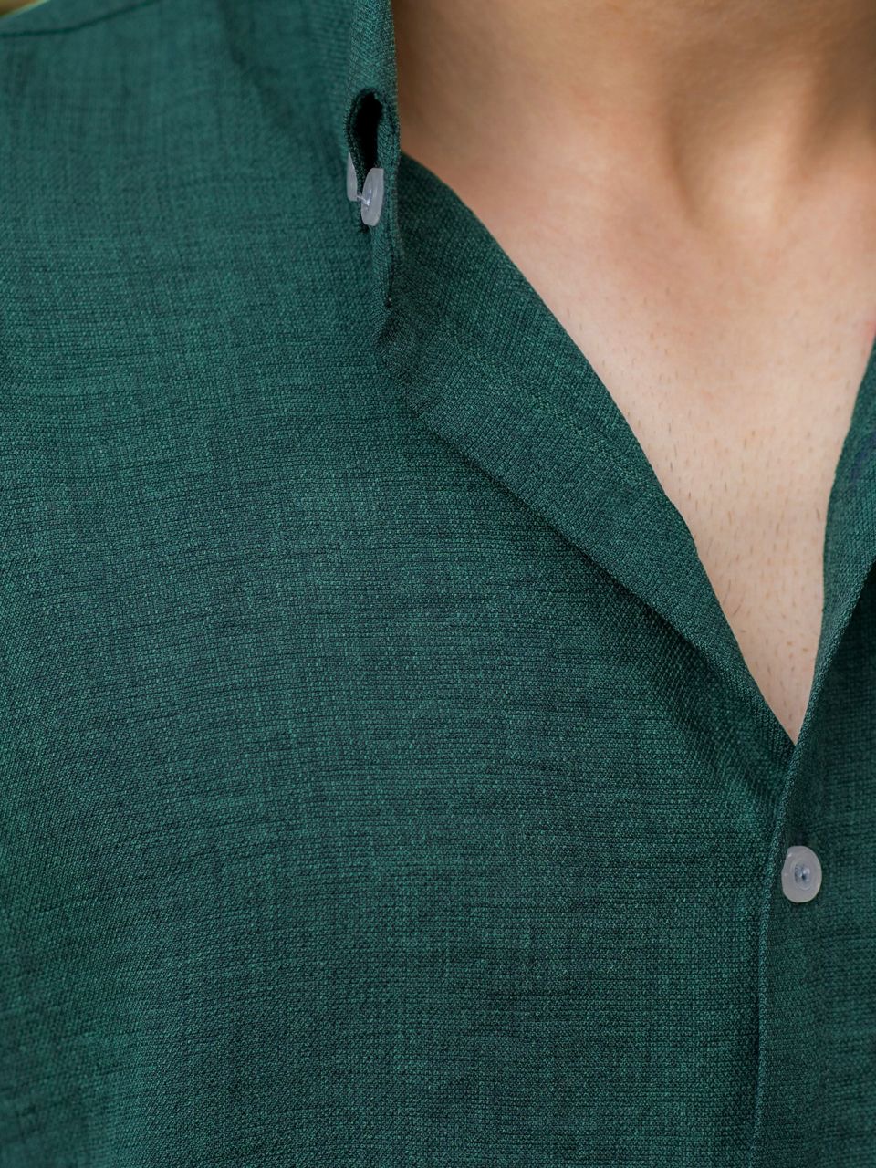 پیراهن شانتون سبز کد sh244